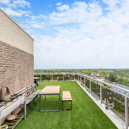 Penthouse App Aan Zee Met Uniek Dakterras - 5p